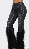 Licit Fur Jeans