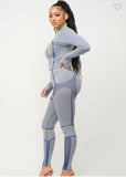 Licit Stripe Pants Set